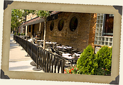 Club Lucky's Outdoor Patio